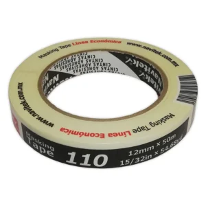 Masking Tape Uso 110 Navitek Color Natural 12 Mm X 50 M