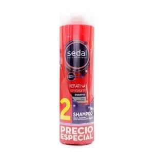 2 SHAMPOO SEDAL KERATINA ANTIOXIDANTE 340 ML PRECIO ESPECIAL