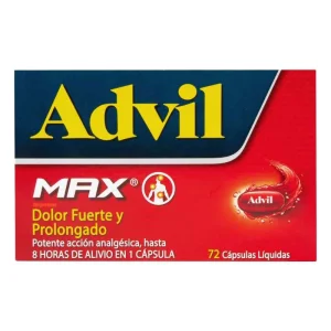 ADVIL MAX CAPSULAS LIQUIDAS