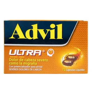 ADVIL ULTRA CAPSULAS LIQUIDAS