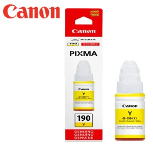 Botella de tinta Canon Amarill GI-190Y