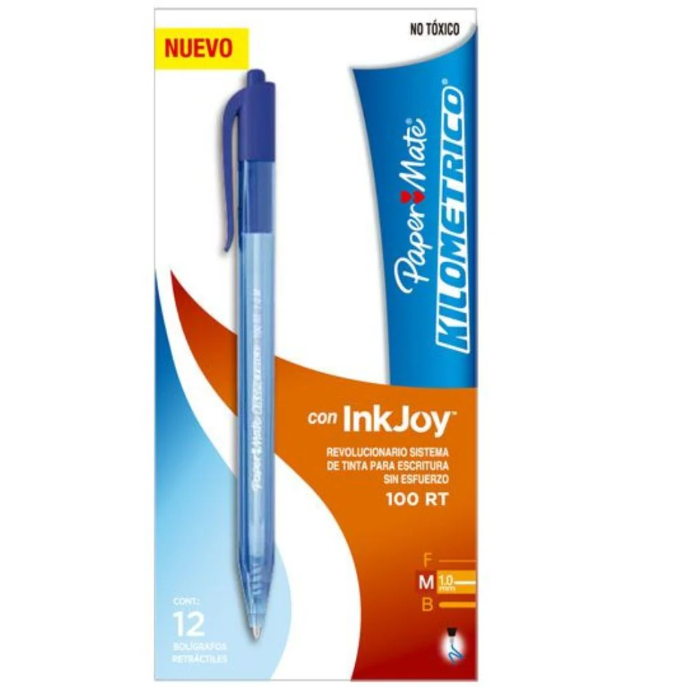Bolígrafo Rt Kilométrico Punto Mediano Caja Con 12 Piezas - Imagen 3