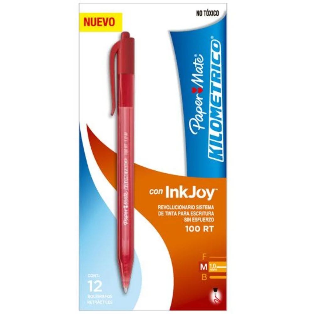 Bolígrafo Rt Kilométrico Punto Mediano Caja Con 12 Piezas - Imagen 2