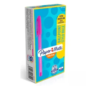 Boligrafo St Kilometrico Punto Mediano Magenta Caja 12 Piezas