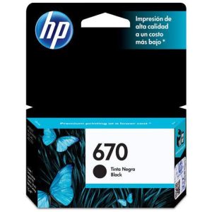 Cartucho Tinta Hp 670