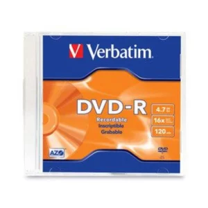 Disco DVD-R Verbatim 4.7GB | 16x, Individual, Verbatim 95093-95059