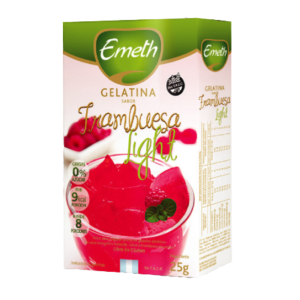 EMETH GELATINA FRAMBUESA LIGHT 6X25G