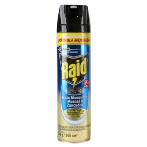 RAID INSECTICIDA EN AEROSOL DOBLE ACCION X360CC