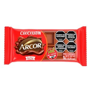 CHOCOLATE ARCOR LECHE 20X8G