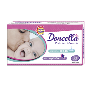 DONCELLA PROTECTORES MAMARIOS X12U