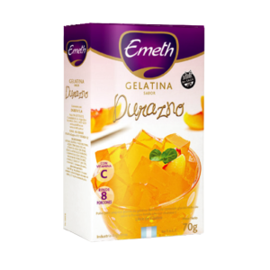 EMETH GELATINA DURAZNO 6X25G