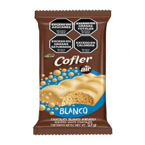 CHOCOLATE COFLER AIR BLANCO 20X27G
