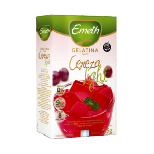 EMETH GELATINA LIGHT CEREZA 6X25U