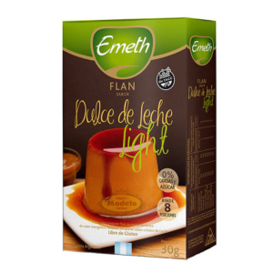EMETH FLAN DULCE DE LECHE LIGHT 6X30G