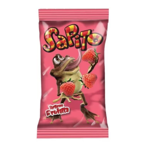 CHOCOLATE SAPITO RELL. FRUTILLA X24U