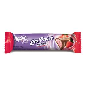 CHOCOLATE MILKA LILA PAUSE FRUTILLA 36.5G