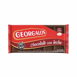 CHOCOALTE GEORGALOS C/LECHE 24X25G