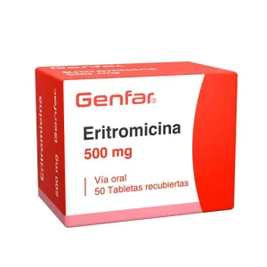 ERITROMICINA 500 MG GENFAR