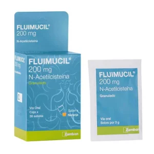 FLUIMUCIL 200 MG X SOBRES