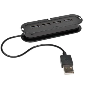 Hub USB 2.0 Tripp Lite 4 Puertos  Modelo U222-004 | Negro
