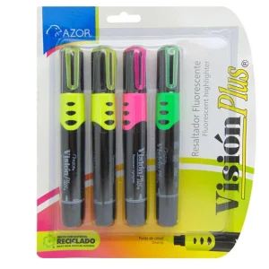 Resaltador Vision Plus Surtido C/4 2604AM