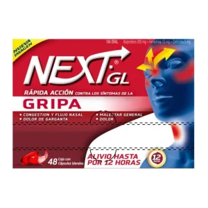 NEXT GL GRIPA CAPSULAS BLANDAS