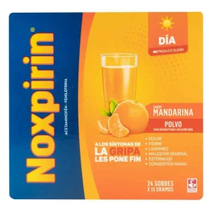NOXPIRIN F JUGO DIA MANDARINA X SOBRES