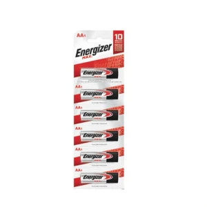 Pila Alcalina Energizer AA Blíster Con 6 piezas AA6