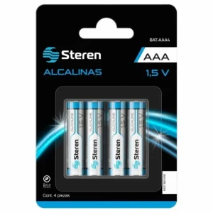 Pila Alcalina Aaa Steren Blíster De 4 Piezas