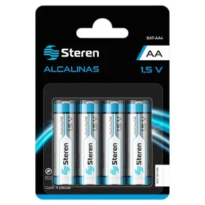 Pila Alcalina Aa Steren Blíster De 4 Piezas