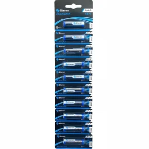 Pila Alcalina Aaa  Tira Steren 10 Piezas