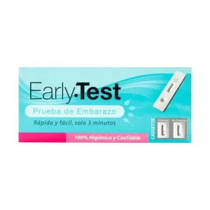 PRUEBA DE EMBARAZO TIPO CASSETTE