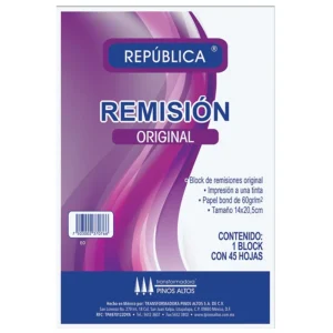 Remisión Original Pinos Altos Esquela