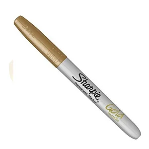 Marcador Permanente Sharpie (Dorado - Plata)