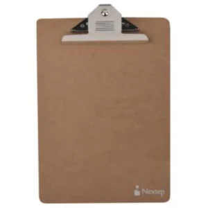 Tabla con Clip Nextep NE-170 | Tamaño Carta | Clip Metálico | Madera