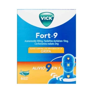 VICK FORT-9 CAJA X 6 CAPSULAS