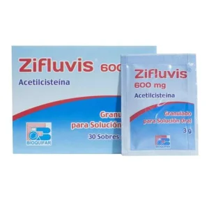 ZIFLUVIS (N-ACETILCISTEINA) 600 MG SOBRES PARA DISOLVER