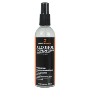 Limpiador Alcohol Isopropílico Perfec Choice 250 ml