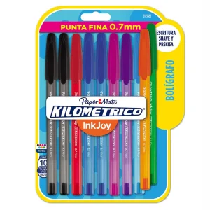 Bolígrafo ST 100 InkJoy Berol Punto Fino C/10 | Escritura Suave y Colores Vivos