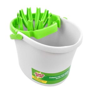 Cubeta Con Exprimidor Scotch-Brite 3m Para 10 Lt.