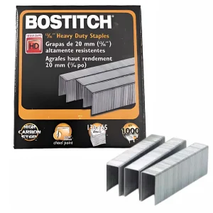 Grapas Bostitch Uso Pesado 15/16" (24mm) | SB3515, Caja 1000 Pzas, 215 Hojas