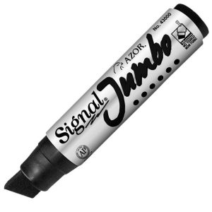 Marcador Azor Signal Jumbo 43000 | Punta Cincel 16mm Permanente