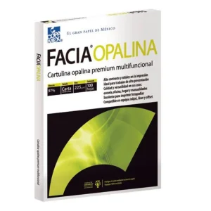 Papel Opalina Blanca Carta 120gr | Copamex | 100 Hojas | Premium