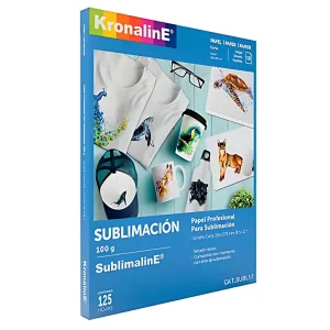 Papel para Sublimación Kronaline Carta | 100gr, 125 Hojas, Modelo SUBL17