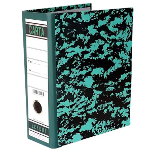 Registrador Lefort Clásico Carta | Archivador 2 Arillos Palanca | 400 Hojas