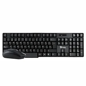 Kit Teclado y Mouse Inalámbrico Stylos Tech | 105